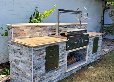 sheet metal bbq pit|built in bbq walls.